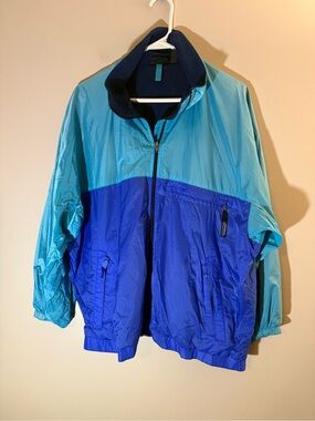 Patagonia Two-Tone Featherweight Windbreaker Jacket Takuya Kimura Vintage 1990 L